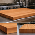 Thumbnail image #4 for Boos Block American Cherry Edge Grain Kitchen Countertop, 30 x 25 x 1-1/2 Inch, Penetrating Oil Finish