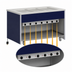 Thumbnail image #4 for Atlas Metal INFIH-OT-6 Mobile Electric Hot Food Unit with (6) Wells