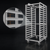 Thumbnail image #4 for Baxter Stainless Steel Double Side-Load Rack for Double Rack Oven, 12 Slides, 5-Inch Spacing