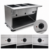 Thumbnail image #4 for Spec-Master PHT2CB-240 Portable Electric 2-Well Hot Food Table with Enclosed Base