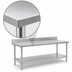 Thumbnail image #4 for Eagle Spec-Master Marine Series Stainless Steel Work Table With Backsplash and Undershelf, 84-Inch W x 24-Inch D