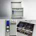 Thumbnail image #4 for Imperial Spec Series 36-Inch Heavy Duty Gas Range with Two 18-Inch French Tops and Convection Oven