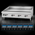 Thumbnail image #4 for Garland U.S. Range Heavy-Duty 60-Inch Countertop Gas Griddle, Thermostatic, 1-Inch Smooth Steel Plate