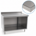 Thumbnail image #4 for Spec-Master Marine Counter Edge Open Front Stainless Steel Work Table Cabinet Base, 60W x 30D