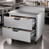 Thumbnail image #4 for Beverage-Air 36-Inch One-Section Worktop Freezer with 2 Drawers and 4-Inch Backsplash