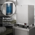 Thumbnail image #4 for Hubbell J1615 15 kW Electric Booster Heater with 16-Gallon Stainless Steel Tank