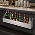 Thumbnail image #4 for Advance Tabco Special Value Series SRK-4-X 48-Inch Single-Tier Stainless Steel Underbar Speed Rail (Keyhole Mounting, 13-14 Bottle Capacity)
