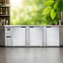 Thumbnail image #4 for Continental Refrigerator BB90SNSS 90-Inch Shallow Depth Three-Door Back Bar Cooler
