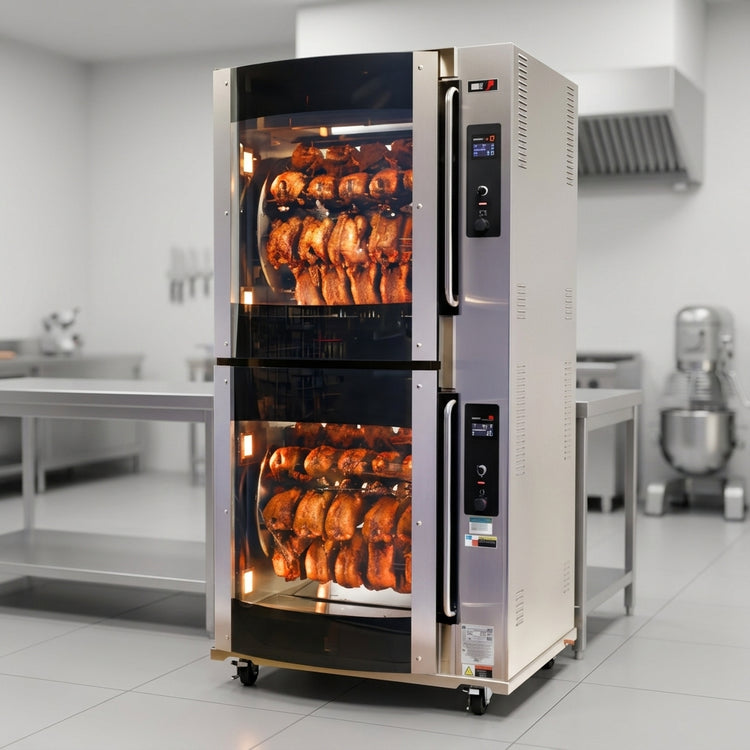 Product image #3 for BKI VGG-16-F Double-Deck Electric Rotisserie Oven