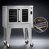 Thumbnail image #4 for Platinum Full-Size Single Deck Standard-Depth 50,000 BTU Gas Convection Oven with Touchscreen Controls and Independent Doors