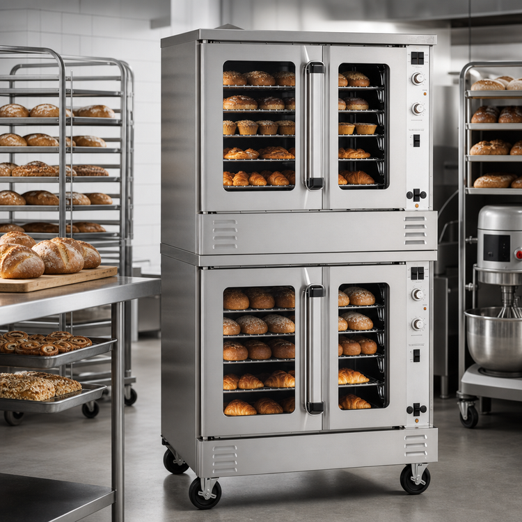 Product image #4 for Southbend Platinum Double Deck Bakery Depth Electric Convection Oven