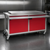 Thumbnail image #4 for Director's Choice DCS2-FTU Mobile Frost Top Unit with Holly Berry Red Panel