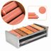 Thumbnail image #4 for Nemco Digital Countertop Slanted Roller Grill with GripsIt Rollers, 50 Hot Dog Capacity