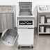 Thumbnail image #4 for Frymaster H55 High Efficiency 50 lb Floor Model Gas Fryer with Built-In Filtration
