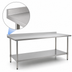 Thumbnail image #4 for Eagle Spec-Master 84-Inch x 36-Inch Stainless Steel Work Table with Rear Up-Turn and Adjustable Undershelf