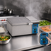 Thumbnail image #4 for Antunes DFW-150 Half-Size Countertop Food Steamer with Self-Contained Water Tank