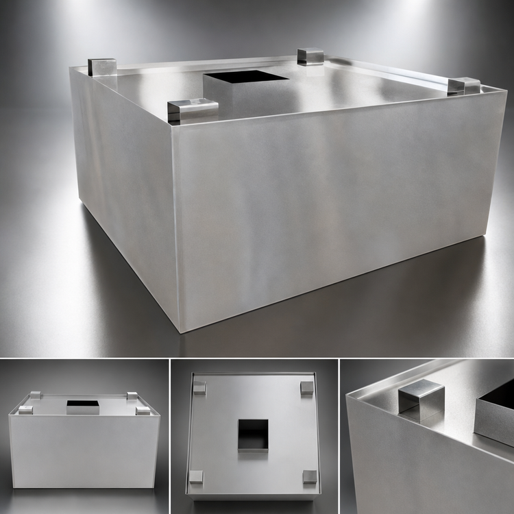 Product image #4 for John Boos 60-Inch Box-Type Condensate Hood with Exhaust Collar