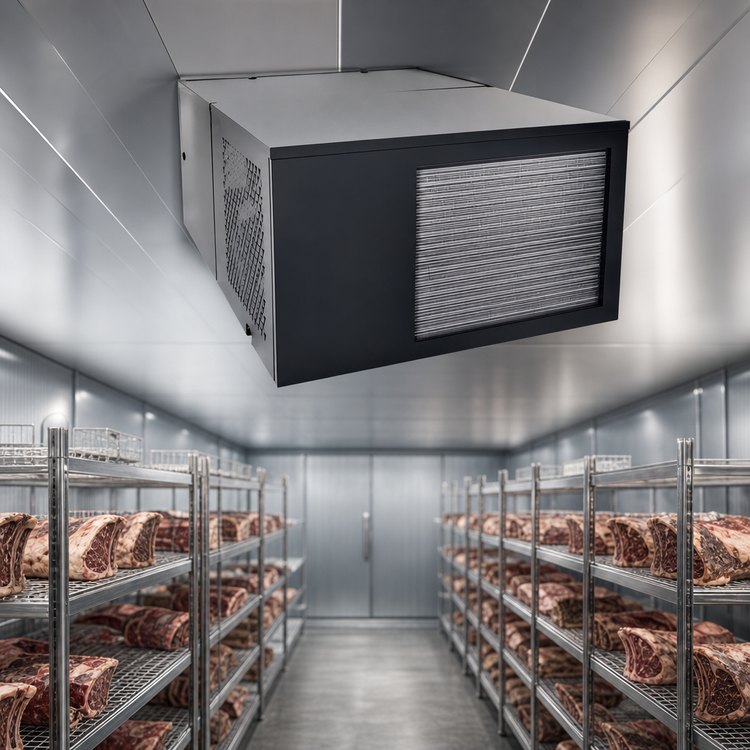 Product image #5 for DRY AGER USA UX 7000 Self-Contained Ceiling-Mounted Dry Aging Production Unit for 750 Cu. Ft. Chambers