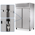 Thumbnail image #4 for True SPEC SERIES Two-Section Reach-In Heated Holding Cabinet with Stainless Steel Doors and Chrome Shelves