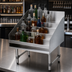 Thumbnail image #5 for Advance Tabco LD-1824 5-Step Freestanding Stainless Steel Liquor Bottle Display Unit