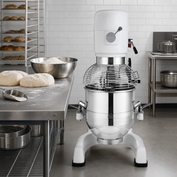 Product image #5 for Eurodib M30AETL 30 Quart 3-Speed Floor Model Planetary Mixer with #12 Hub