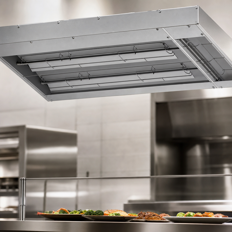 Product image #4 for Hatco Glo-Ray 96-Inch 2675-Watt Unlighted Infrared Strip Heater