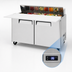 Thumbnail image #4 for Turbo Air M3 Series Two-Section Sandwich/Salad Prep Table Refrigerator with 17-Inch Cutting Board, 16 Cu. Ft.
