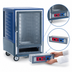 Thumbnail image #4 for Metro C5 3 Series Low-Watt Half-Height Combination Heated Holding and Proofing Cabinet with Blue Insulation Armour and Clear Polycarbonate Door