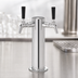 Thumbnail image #4 for Perlick 2-Faucet Standard-Height Air-Cooled Draft Beer Dispensing Tower, Polished Chrome