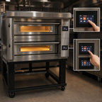 Thumbnail image #5 for Marra Forni ELST37-36/2 Two-Deck Electric Stone Hearth Deck Oven, 37 x 36-Inch Cooking Surface, Programmable Touchscreen