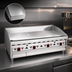 Thumbnail image #4 for MagiKitch'n MKG-48-ST 48-Inch Countertop Gas Griddle with Solid State Thermostat and Matchless Ignition