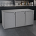 Thumbnail image #4 for Glastender Low Profile Back Bar Dry Storage Cabinet, Three-Section, 60