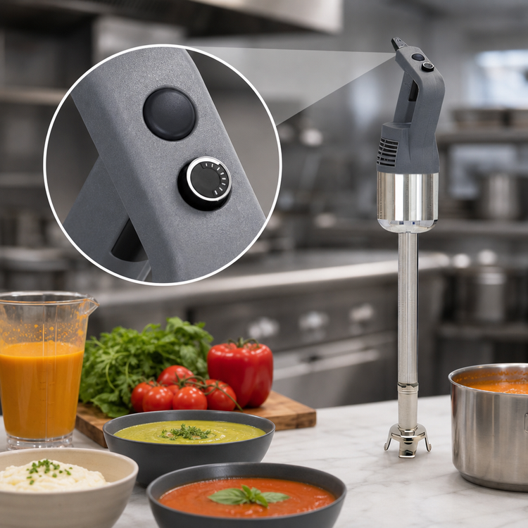 Product image #4 for Robot Coupe MP350VV Commercial Handheld Power Mixer / Immersion Blender with 14-Inch Stainless Steel Shaft