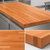Thumbnail image #4 for John Boos Boos Block American Cherry Edge Grain Kitchen Countertop, 96 x 27 x 1-1/2 Inch, Varnique Finish, Flat No-Backsplash