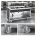 Thumbnail image #4 for Atlas Metal BLH-5-OT 5-Well Electric Mobile Hot Food Serving Counter