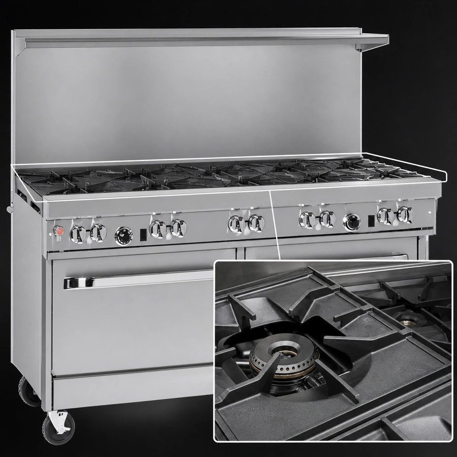 Open Burner Section