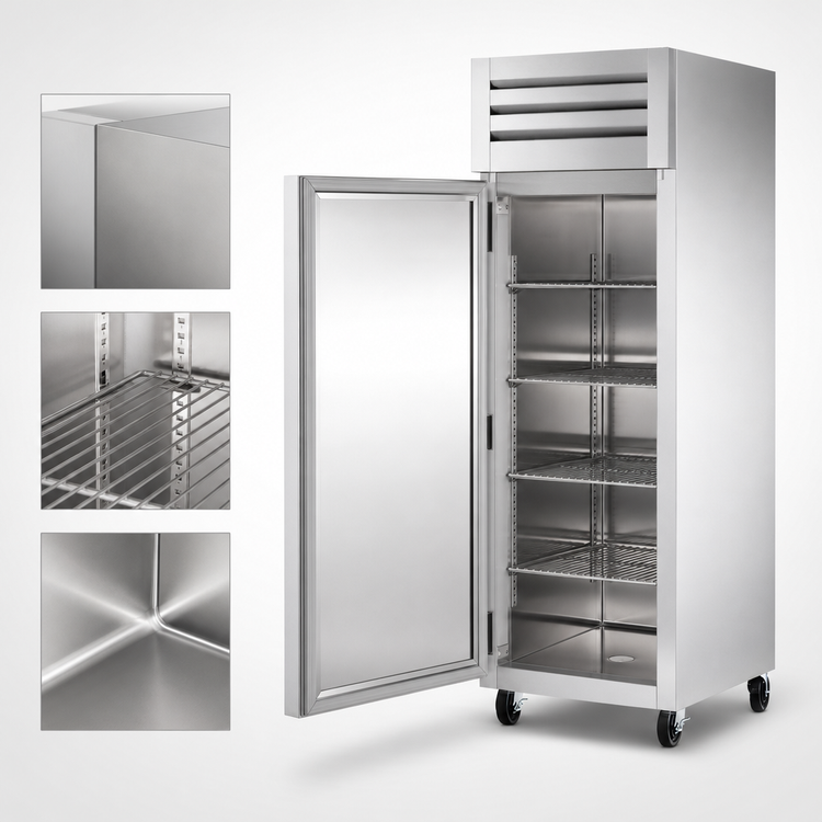Product image #4 for True SPEC SERIES 1-Section Reach-In Heated Cabinet with Locking Stainless Steel Door