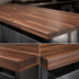 Thumbnail image #4 for John Boos Boos Block American Black Walnut Blended Edge Grain Kitchen Countertop, 96 x 36 x 1-1/2 Inches
