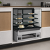 Thumbnail image #4 for Reveal® 35-3/4-Inch Wide Non-Refrigerated Slide-In Service Counter Case with 3 Adjustable Glass Shelves