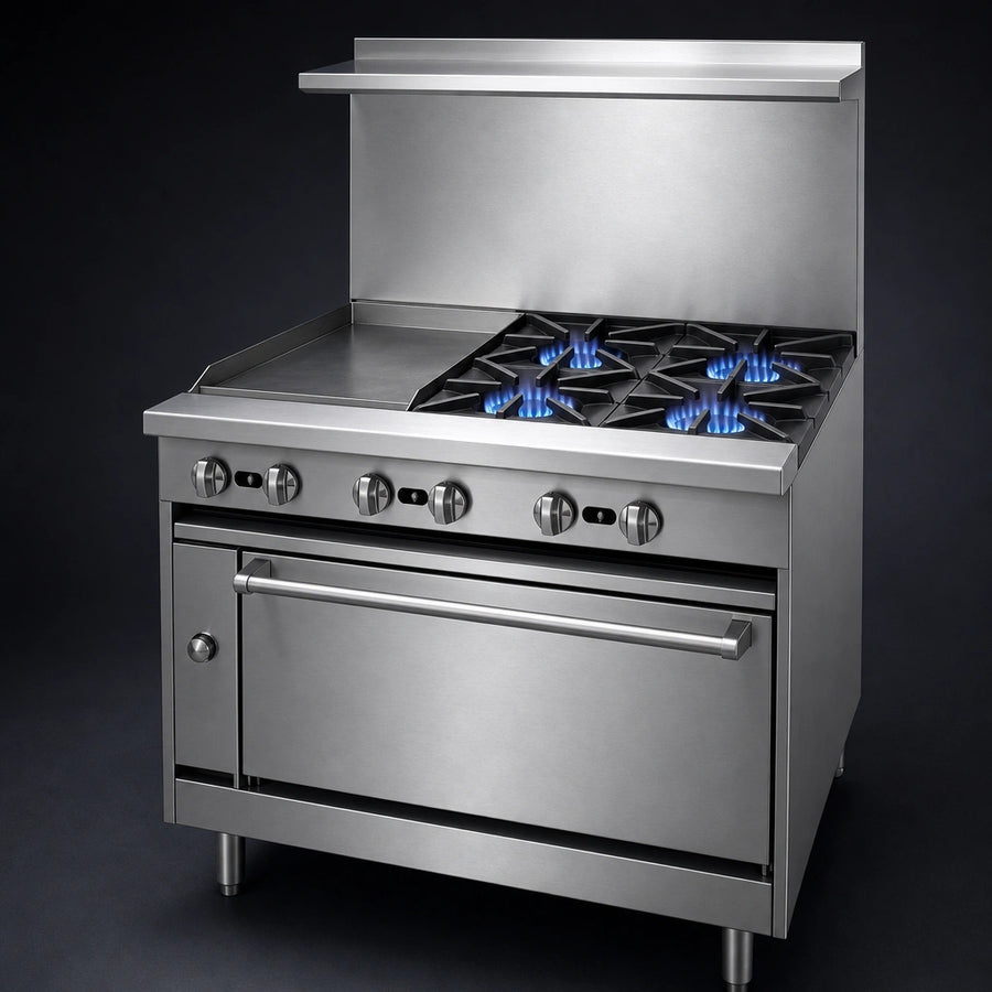 High-Performance Open Burners