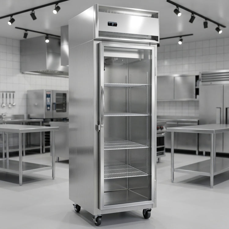 Product image #3 for Continental Refrigerator Designer Line D1FNSSGD One-Section Reach-In Glass Door Freezer
