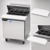 Thumbnail image #5 for Beverage-Air SPE27HC 27-Inch One-Section Sandwich Prep Table with 8-Pan Top