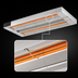 Thumbnail image #4 for Hatco Glo-Ray 48-Inch Double Infrared Strip Heater, Standard Wattage, Unlighted, 1600W, Aluminum