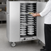 Thumbnail image #4 for Economy Carter Mobile Insulated Electric Banquet Cabinet, Single Door, 144 Covered Plates