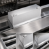 Thumbnail image #4 for Krowne Royal Series 38-Inch Stainless Steel Locking Cover for Double Speed Rail