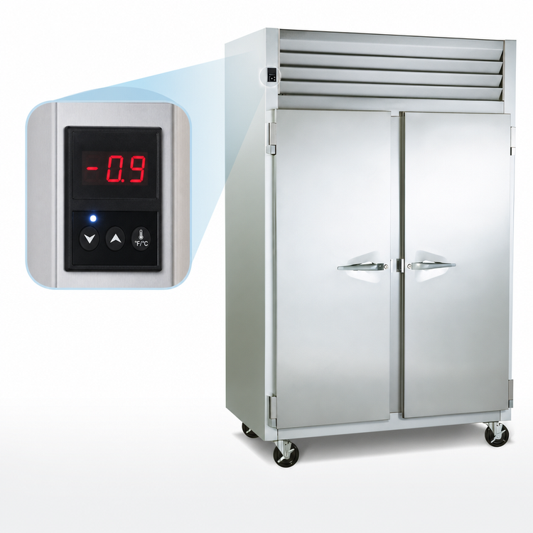 Product image #4 for Traulsen Dealer's Choice G Series 2-Section Reach-In Freezer with Full-Height Solid Doors