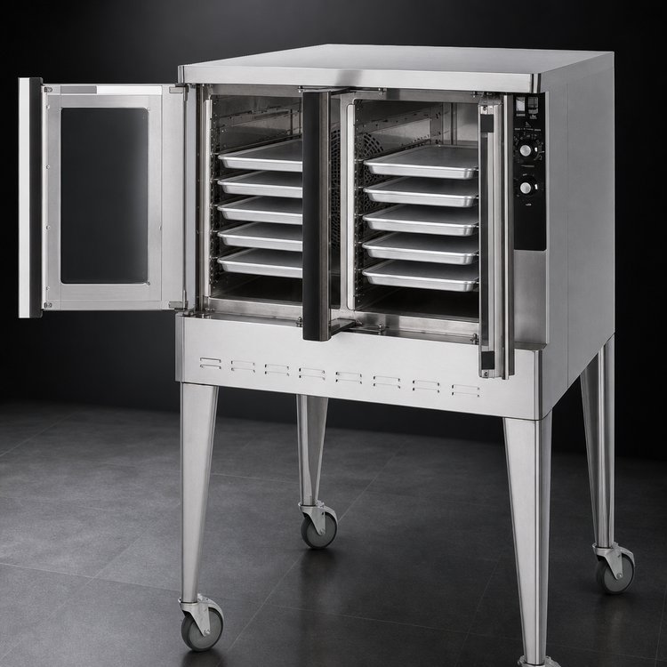 Product image #4 for Blodgett Zephaire Series ZEPH-200-G Commercial Gas Convection Oven, Single-Deck Bakery Depth, 5-Pan Capacity