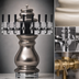Thumbnail image #4 for Glastender Braumeister 3-Faucet Countertop Glycol-Cooled Draft Dispensing Tower with Mirror Finish and Ceramic Construction
