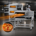 Thumbnail image #4 for Lincoln Impinger II Ventless Double-Stack Electric Conveyor Pizza Oven Package with easyTouch Controls
