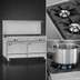 Thumbnail image #4 for Southbend Ultimate 60-Inch Gas Restaurant Range with 2 Star/Sauté Burners, 48-Inch Griddle, Standard Oven and Cabinet Base